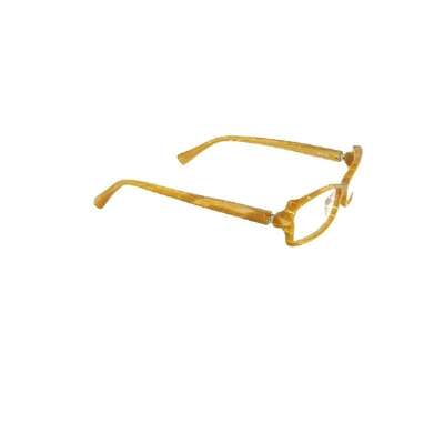 Shop Alain Mikli Women's Yellow Acetate Glasses