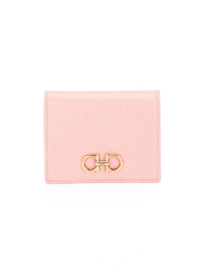 Shop Ferragamo Salvatore  Women's Pink Leather Wallet