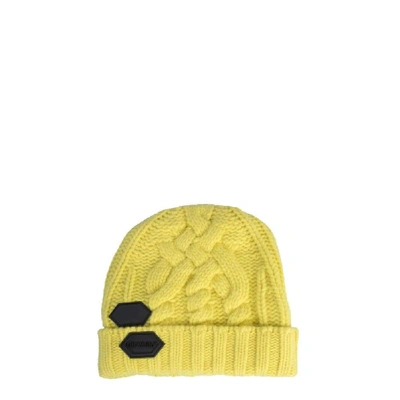 Shop Off-white Women's Yellow Wool Hat