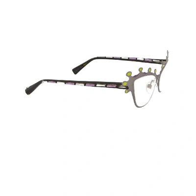 Shop Alain Mikli Women's Grey Metal Glasses
