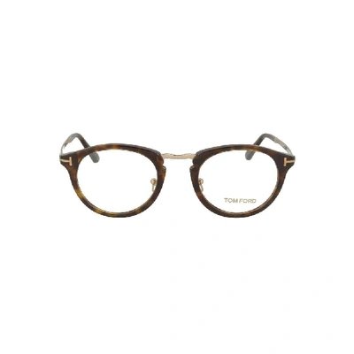 Shop Tom Ford Women's Brown Acetate Glasses