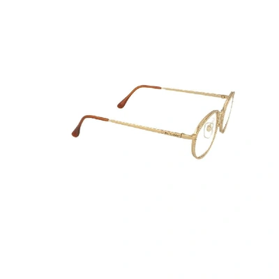 Shop Giorgio Armani Women's Gold Metal Glasses