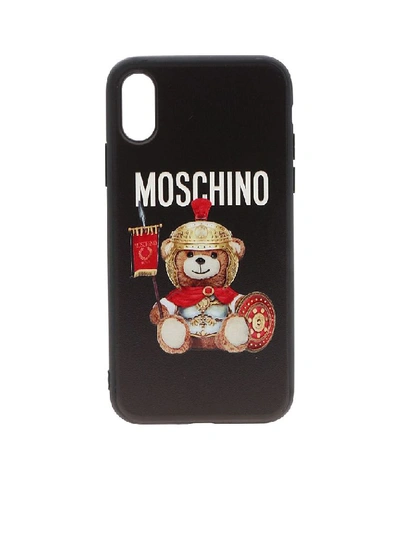 Shop Moschino Women's Black Polyurethane Cover