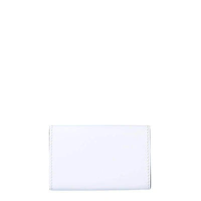 Shop Moschino Women's White Leather Wallet