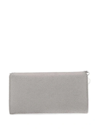 Shop Stella Mccartney Women's Grey Polyester Wallet