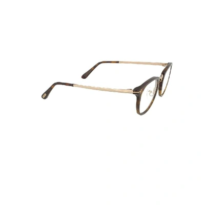 Shop Tom Ford Women's Brown Acetate Glasses