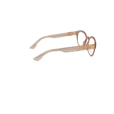 Shop Dior Women's Beige Acetate Glasses