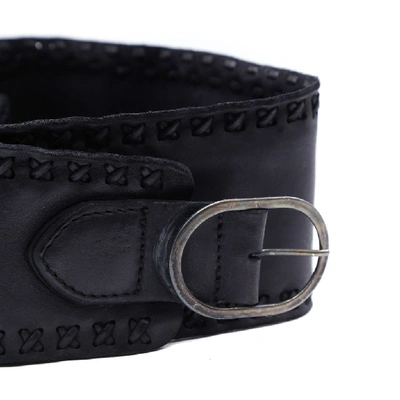 Shop Campomaggi Women's Black Leather Belt