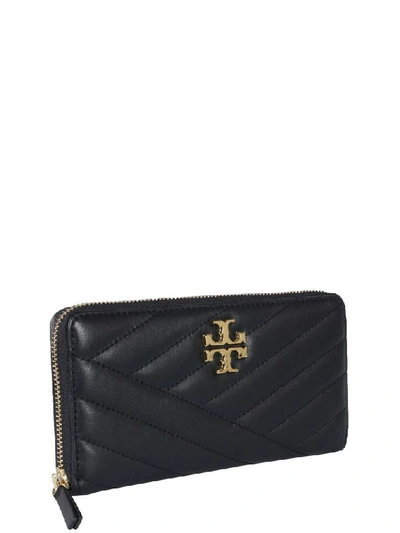 Shop Tory Burch Women's Black Leather Wallet