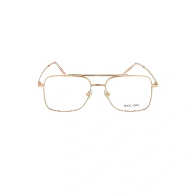 Shop Bolon Women's Gold Metal Glasses