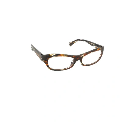 Shop Alain Mikli Women's Brown Acetate Glasses