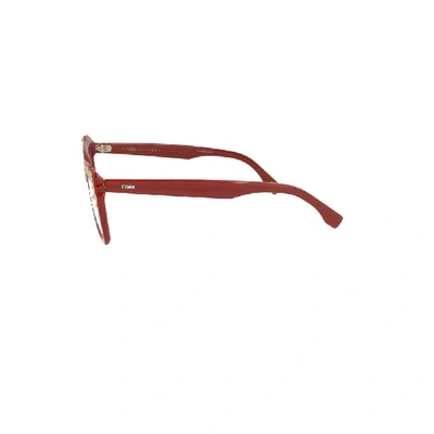 Shop Fendi Women's Red Acetate Glasses