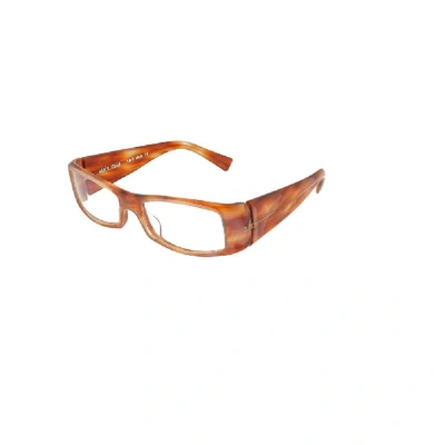 Shop Alain Mikli Women's Brown Acetate Glasses