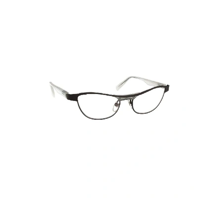 Shop Alain Mikli Women's Black Metal Glasses