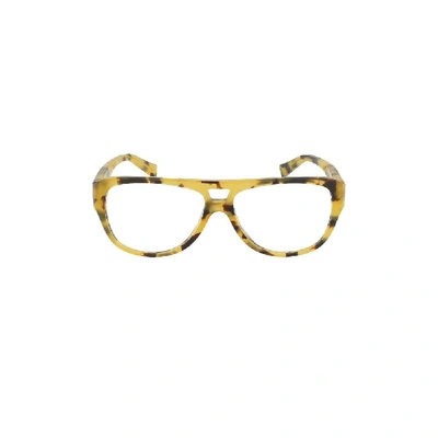 Shop Alain Mikli Women's Yellow Acetate Glasses