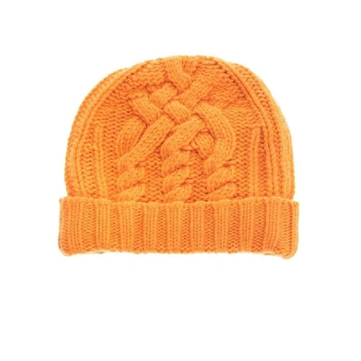 Shop Off-white Women's Orange Wool Hat