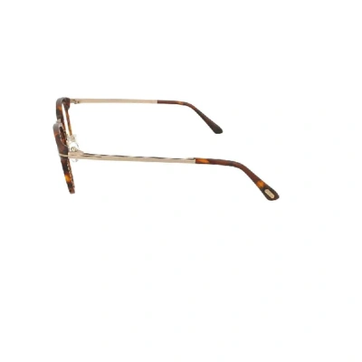 Shop Tom Ford Women's Brown Acetate Glasses