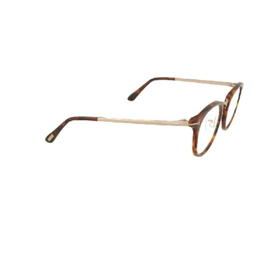 Shop Tom Ford Women's Brown Acetate Glasses