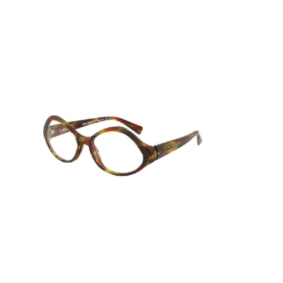 Shop Alain Mikli Women's Brown Acetate Glasses