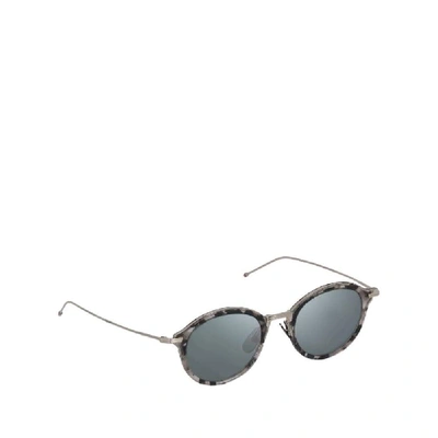 Shop Thom Browne Women's Grey Acetate Sunglasses