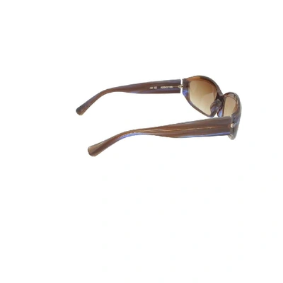 Shop Alain Mikli Women's Brown Acetate Sunglasses