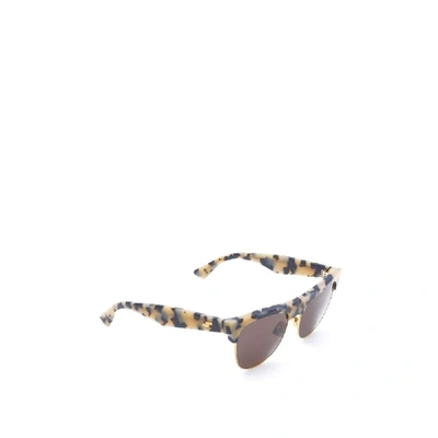 Shop Bottega Veneta Women's Brown Acetate Sunglasses