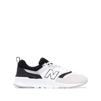 Shop New Balance Women's White Polyester Sneakers