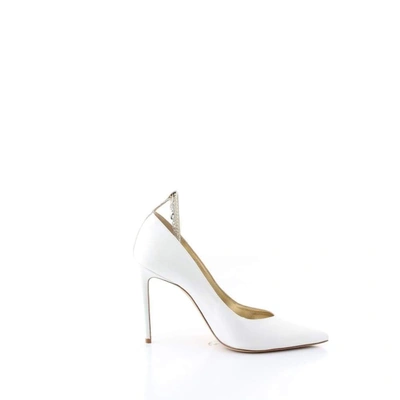 Shop Aldo Castagna Women's White Satin Sandals