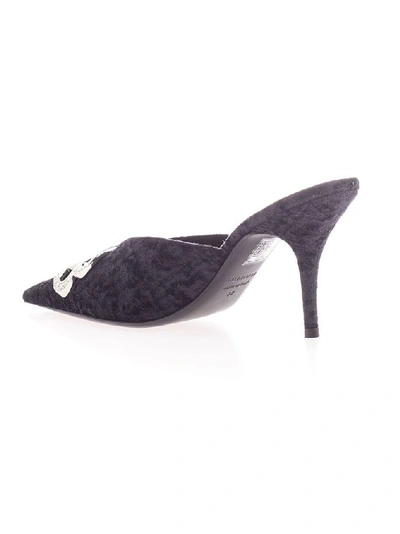 Shop Balenciaga Women's Black Polyamide Sandals