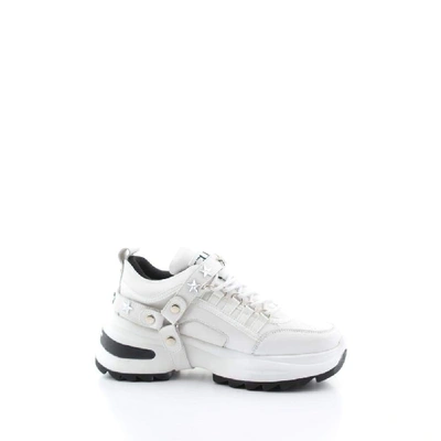 Shop Cult Women's White Leather Sneakers