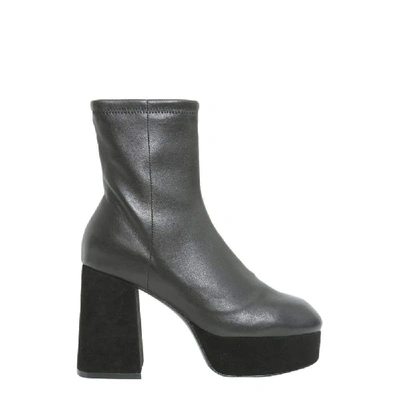 Shop Opening Ceremony Women's Black Leather Ankle Boots