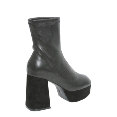 Shop Opening Ceremony Women's Black Leather Ankle Boots