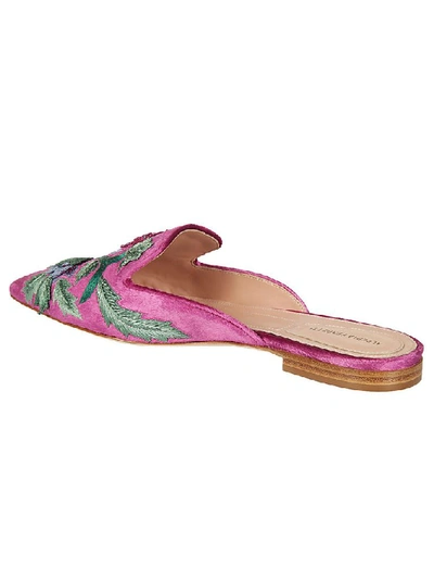 Shop Alberta Ferretti Women's Pink Viscose Sandals