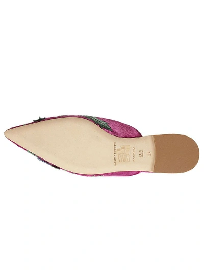 Shop Alberta Ferretti Women's Pink Viscose Sandals