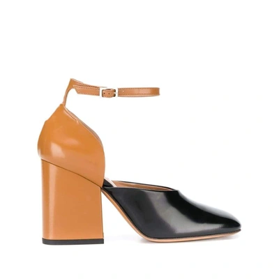 Shop Marni Women's Brown Leather Heels