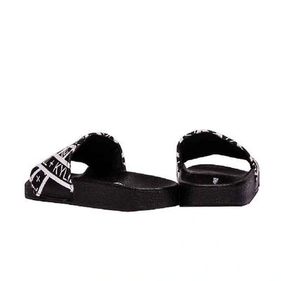Shop Kendall + Kylie Women's Black Rubber Sandals