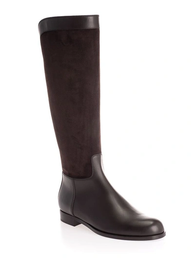 Shop Loro Piana Women's Brown Leather Boots