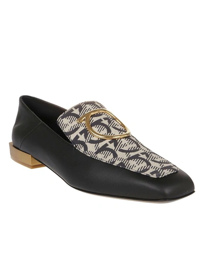 Shop Ferragamo Salvatore  Women's Black Leather Loafers