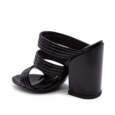 Shop Kenzo Women's Black Leather Sandals