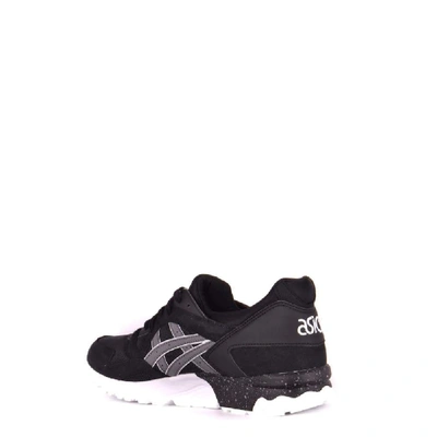 Shop Asics Women's Black Synthetic Fibers Sneakers