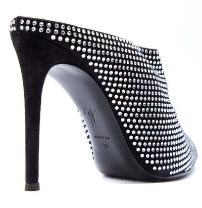 Shop Giuseppe Zanotti Design Women's Silver Leather Heels