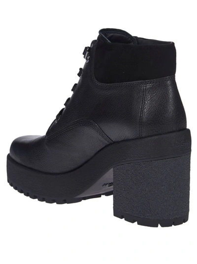 Shop Hogan Women's Black Leather Ankle Boots