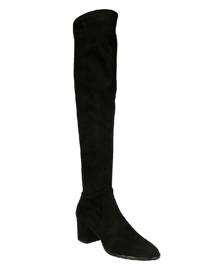 Shop Alberto Gozzi Women's Black Suede Boots