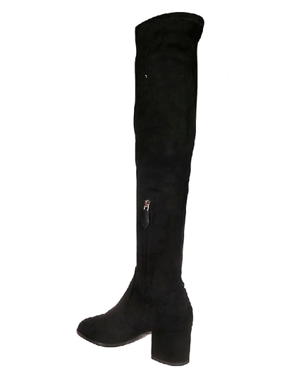 Shop Alberto Gozzi Women's Black Suede Boots