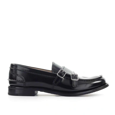 Shop Church's Women's Black Leather Loafers