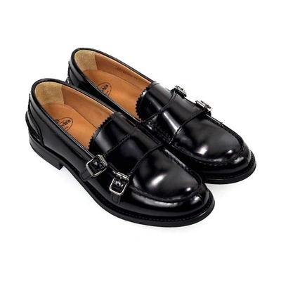 Shop Church's Women's Black Leather Loafers