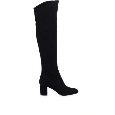 Shop L'autre Chose Women's Black Suede Boots