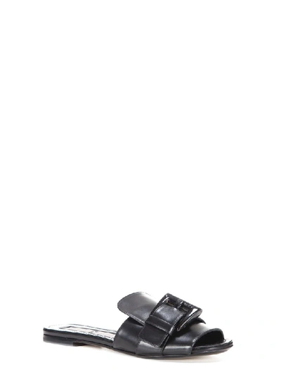 Shop N°21 Women's Black Leather Sandals