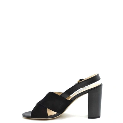 Shop Tod's Women's Black Suede Sandals