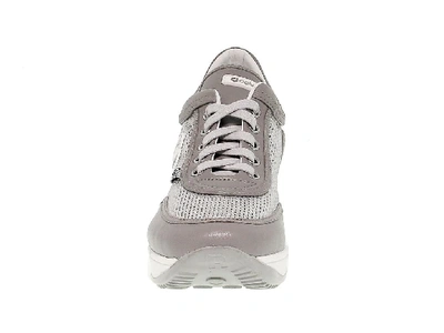 Shop Ruco Line Women's Grey Fabric Sneakers